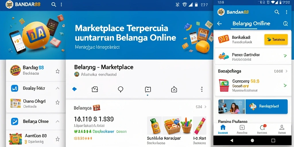 Tampilan antarmuka aplikasi BANDAR88 yang ramah pengguna dan mudah dinavigasi.
