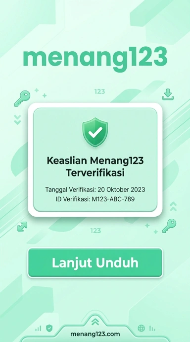 Halaman Resmi Menang123 untuk Pengguna Android